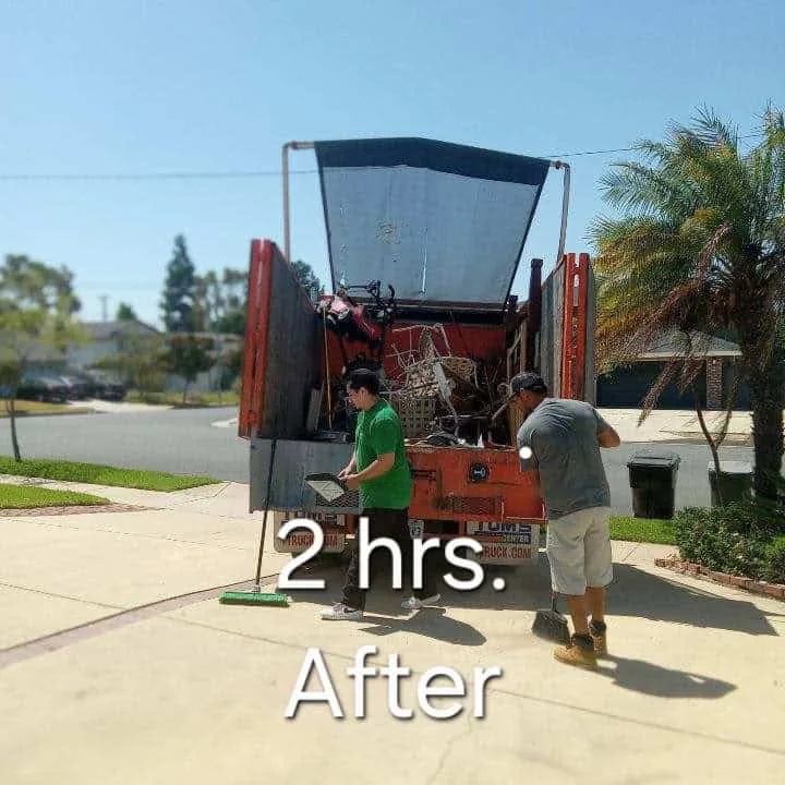Estate Cleanout after 2 hrs.