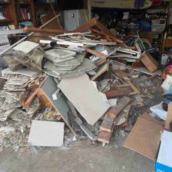 Construction Debrie removal in Orange, CA.