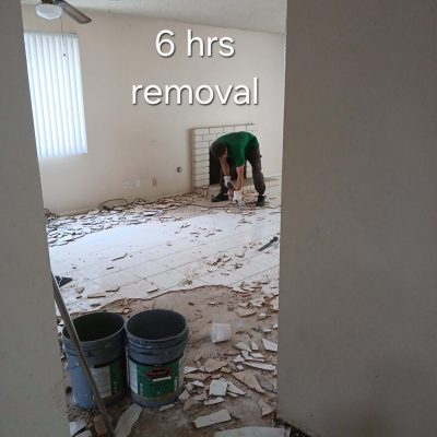 Flooring removal