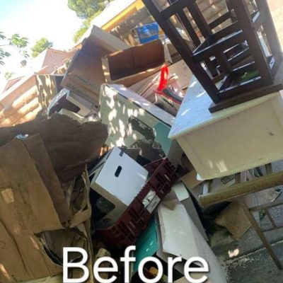 Hoarding cleanup before