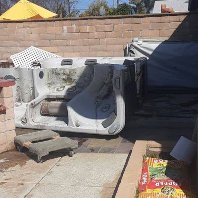 Hot tub removal 2