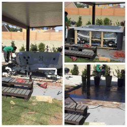 Hot tub removal