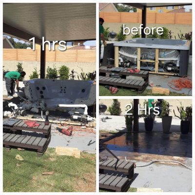Hot tub removal mission viejo ca