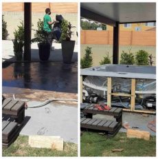 Hot tub removal services